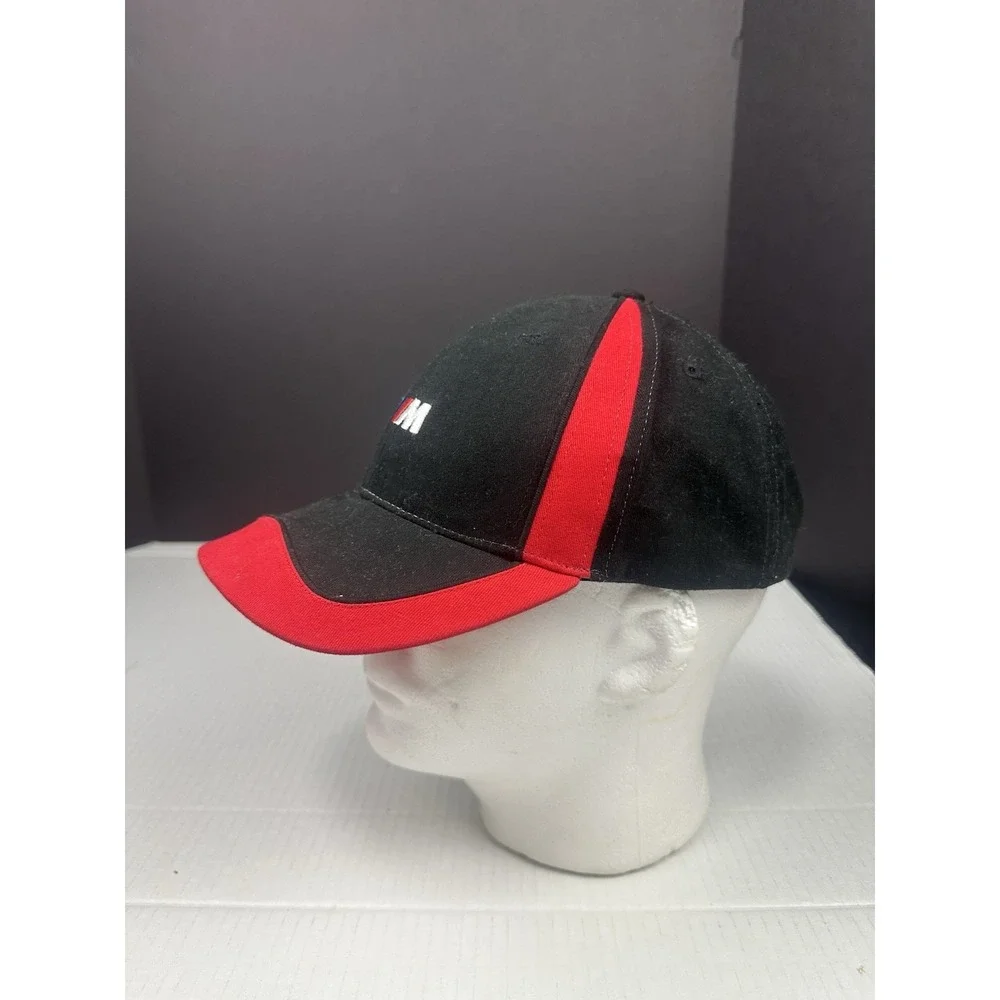 BMW M Motorsport Adjustable Strapback Black/Red Hat Cap M3 M5